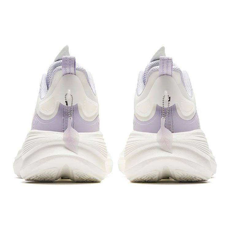 Anta AT957 Retro Cushioning Breathable Casual Dad Shoes Women White Pink 922315520-6