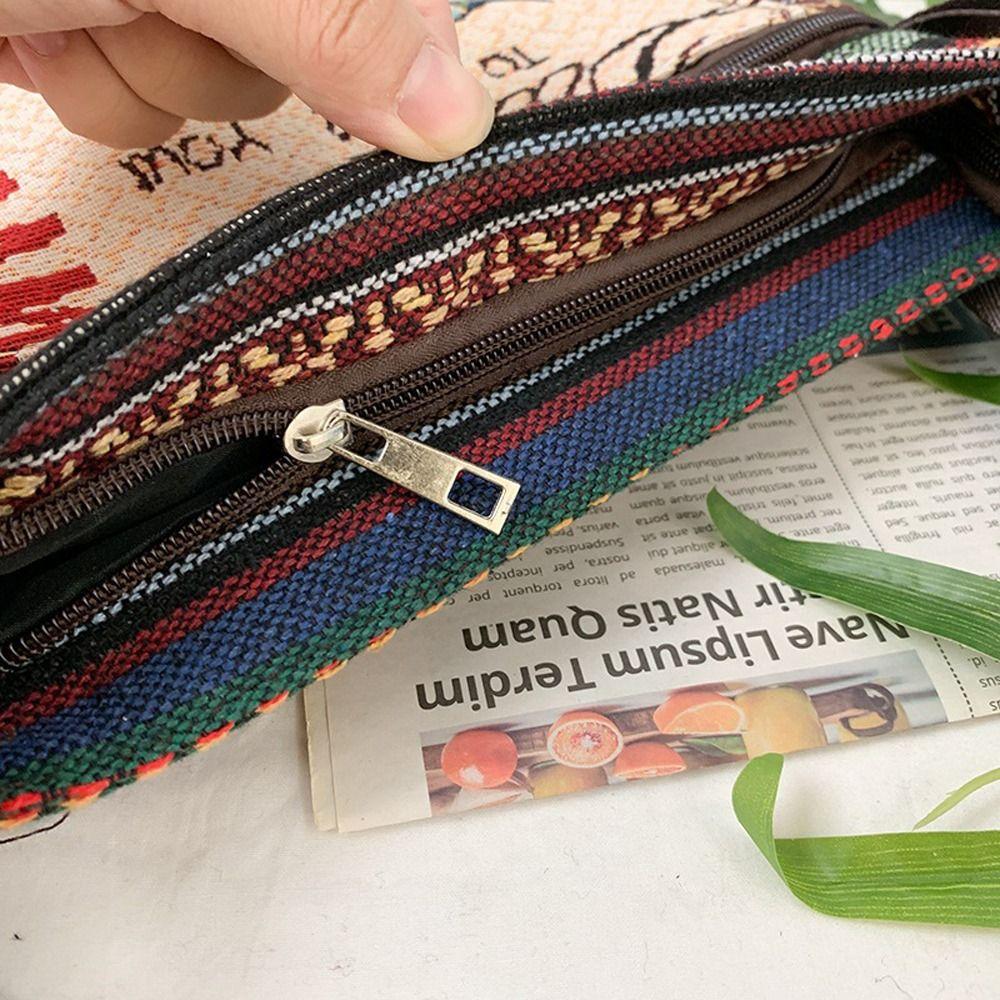 Bag Large Capacity Ethnic Style Korean Purse Wallets Women Crossbody Bag Owl Shoulder Bag Elephant