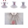 Soft And Fluffy Clown Girls Dress Set For Masquerade Parties