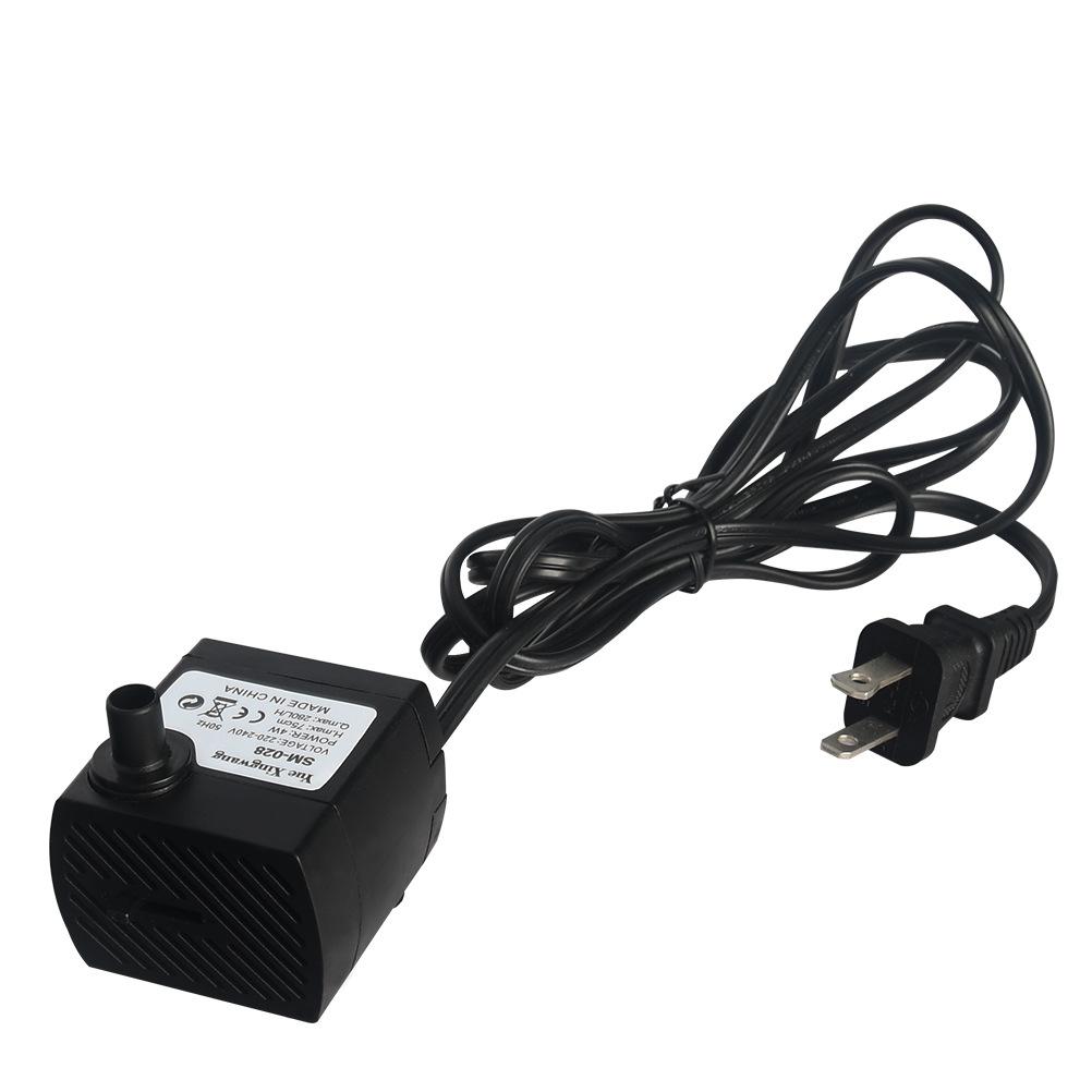 

Suction on the water stone rock rockery running water fountain fish tank filtration cycle small mini pump submersible pumps 4W