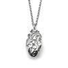 Human Heart Organ One Side Vivid Pendant Necklace Stainless Steel Chain Punk Party Women Men Doctors Nurses Jewelry Gift