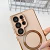 Beschichtetes magnetisches kabelloses Ladecase für Samsung Galaxy S26 S25 S24 S23 S22 S21 Ultra Plus Für Magsafe TPU Weiche Hülle