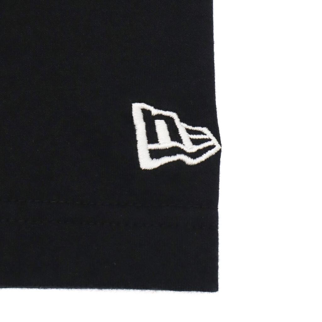 New Era MLB Cooperstown Short Sleeve COO SCRPT RS42 Korea Design T-Shirt, Black, Medium, NEYYAN, Black, JP,