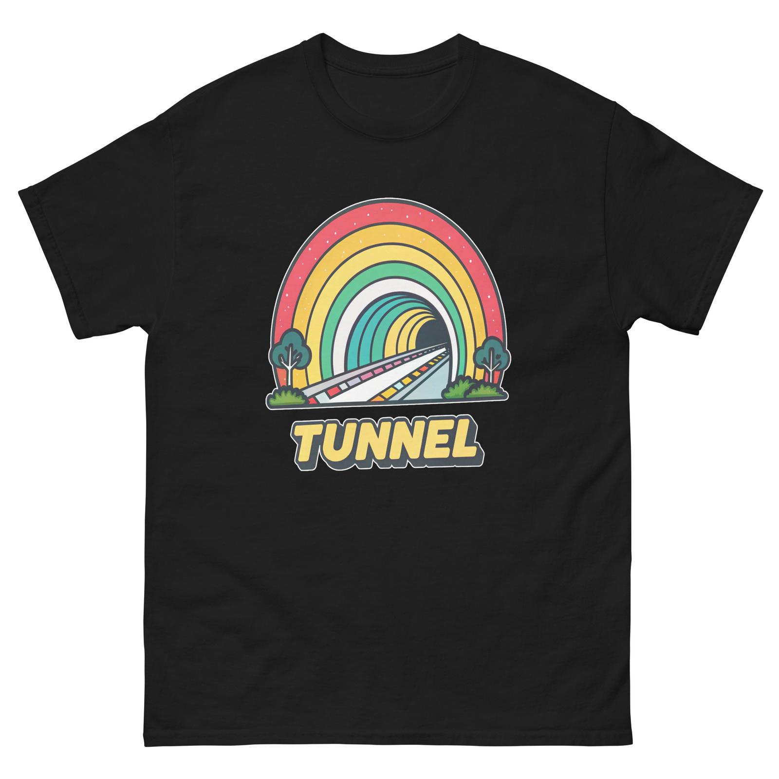 Tunnel Object Place Item Urban T-Shirt L
