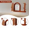 Wood Outlet Cover Easy Installation Panel Wall Plate Protector for Bathroom