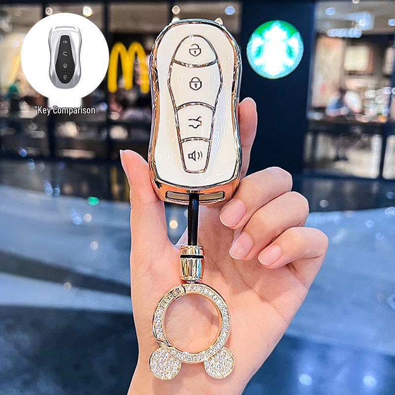 Geely Xingyue S Key Cover 19-21: Compatible with Old Model, Xingyue New Energy, Epro, Boyue Pro - Car Bag, Buckle Shell