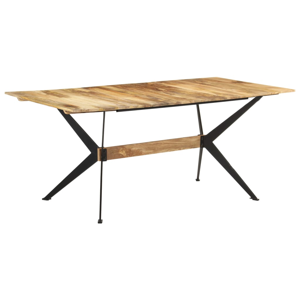 Dining Table 180 x 90 x 76 cm Solid Mango Wood
