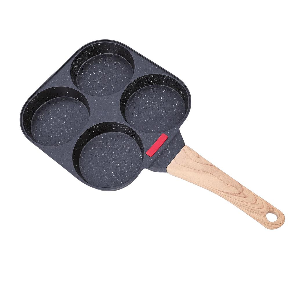 Egg Frying Pan Anti Sticking 4 Cup Versatile Breakfast Omelette Skillet for Pancakes Crepes