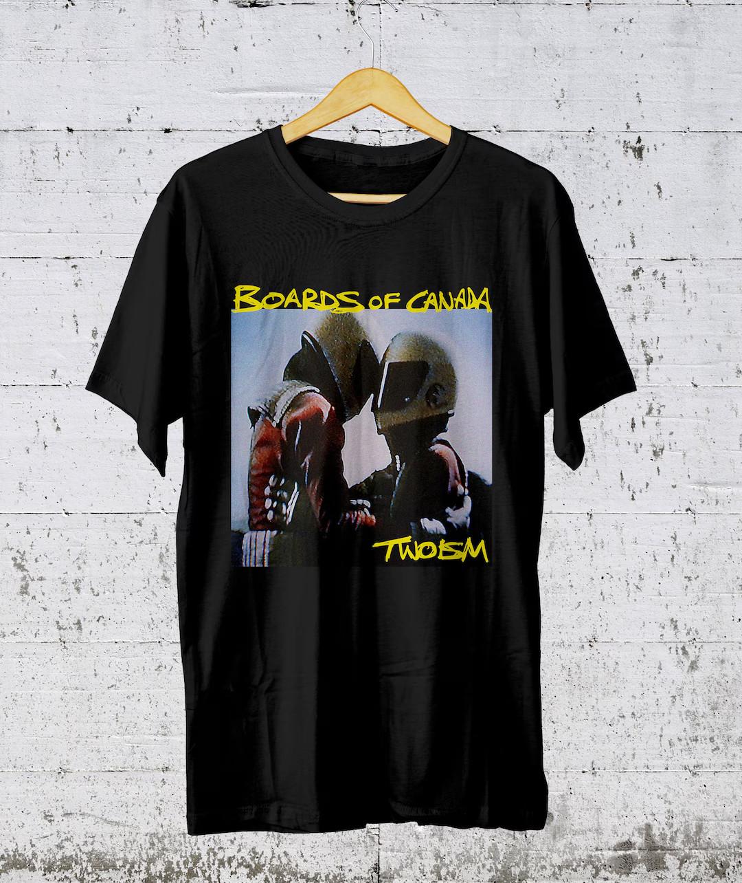 Boards of Canada Band Twoism Album Cotton Black T Shirt S-5XL JU966 M