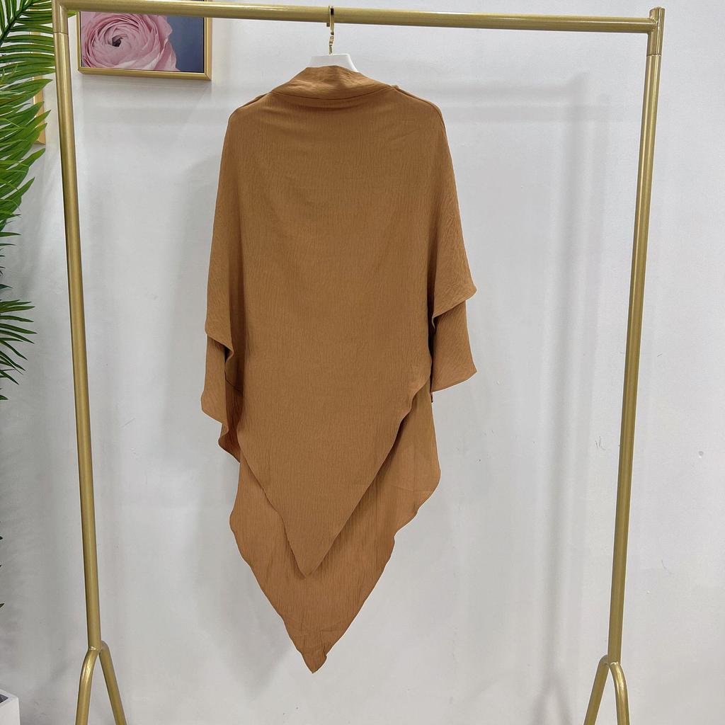 Loriya Solid Color Large Headscarf HJ908 - Middle East, Dubai, Turkey