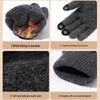 Hengyuanxiang Men's Winter Wool Gloves