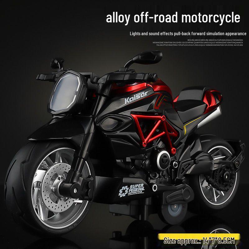 Toy Police Car & Motorcycle Set for Boys' Birthday