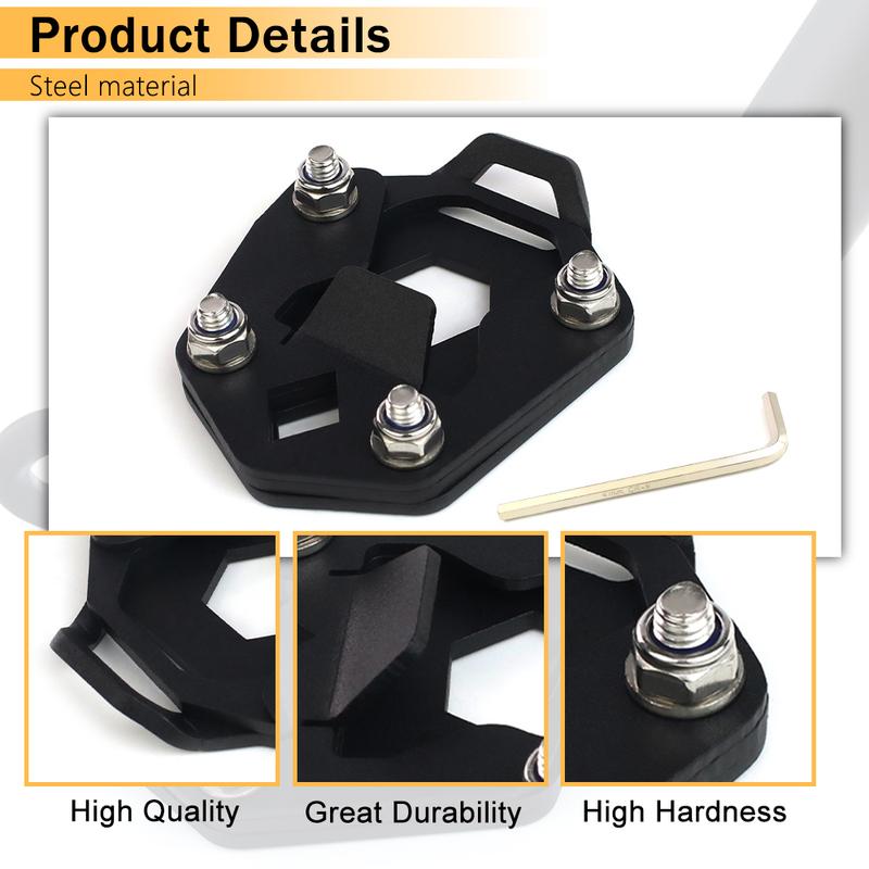 Fit For ROYAL ENFIELD HIMALAYAN    Kickstand Shoe Kickstand Side Stand Enlarger Extension Enlarger Plate Pad