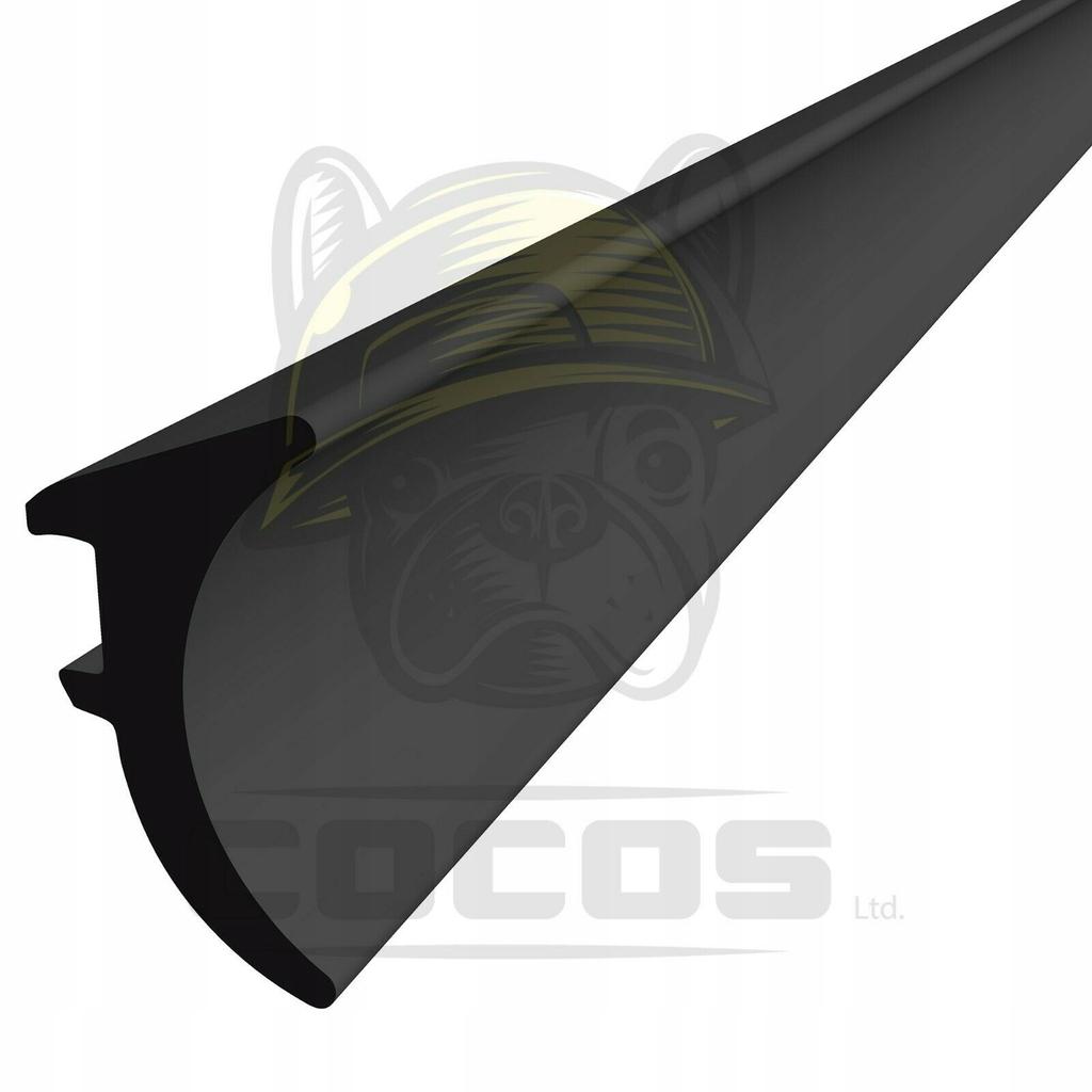 Seal for PVC windows S-332 BLACK 1m