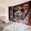 Dark Fantasy Demon Battle Tapestry, Unique Design Tapestry, Wall Decor for Bedroom,Livingroom, Playroom,Heartwarming Fan Holiday Gifts