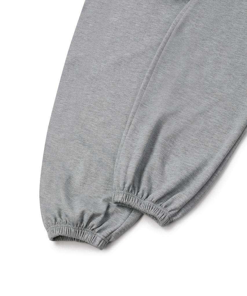 WEST GRAND BOULEVARD Arch Detroit Wide Jogger Pants Melange