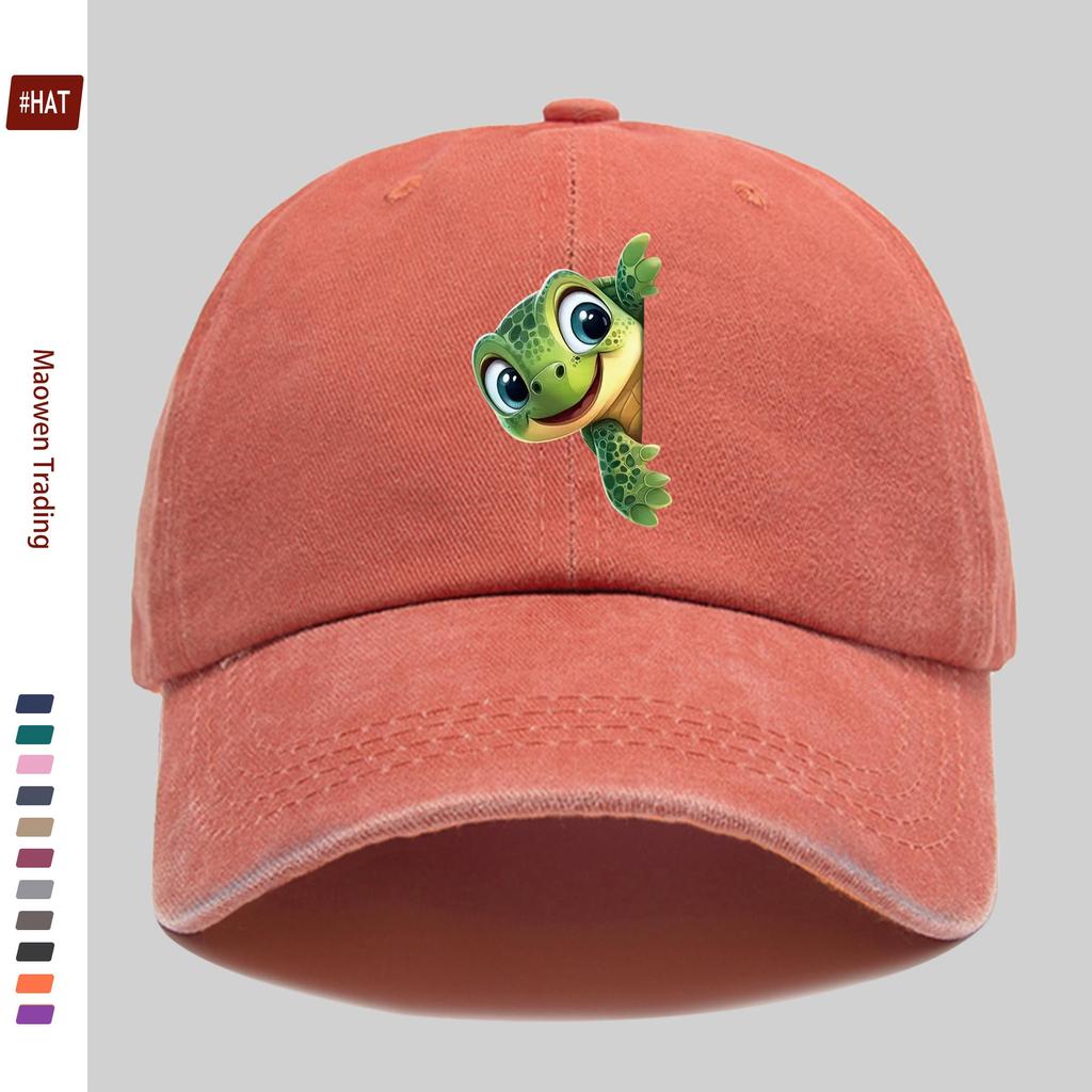 pc Unisex Adjustable Trucker Hat with Sea Turtle Print Lightweight Snapback Cap Suitable for Men Women Vintage Baseball Ca
