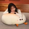 Cute Plush Steamed Bun Pillow Stuffed Bun Cartoon Bread Plush Food Pillow Cushion Kids Toys