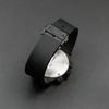 Wasserdichtes weiches Gummi-Armbandzubehör für Damen für HUBLOT Armband Armband Mehrfarbig konvex 21x15mm Faltschließe