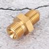 UNF Male To AN4 1 2 20 Male Brass Fitting Adapter Connector for Oil Water Gas 4mm   0.2in Hole