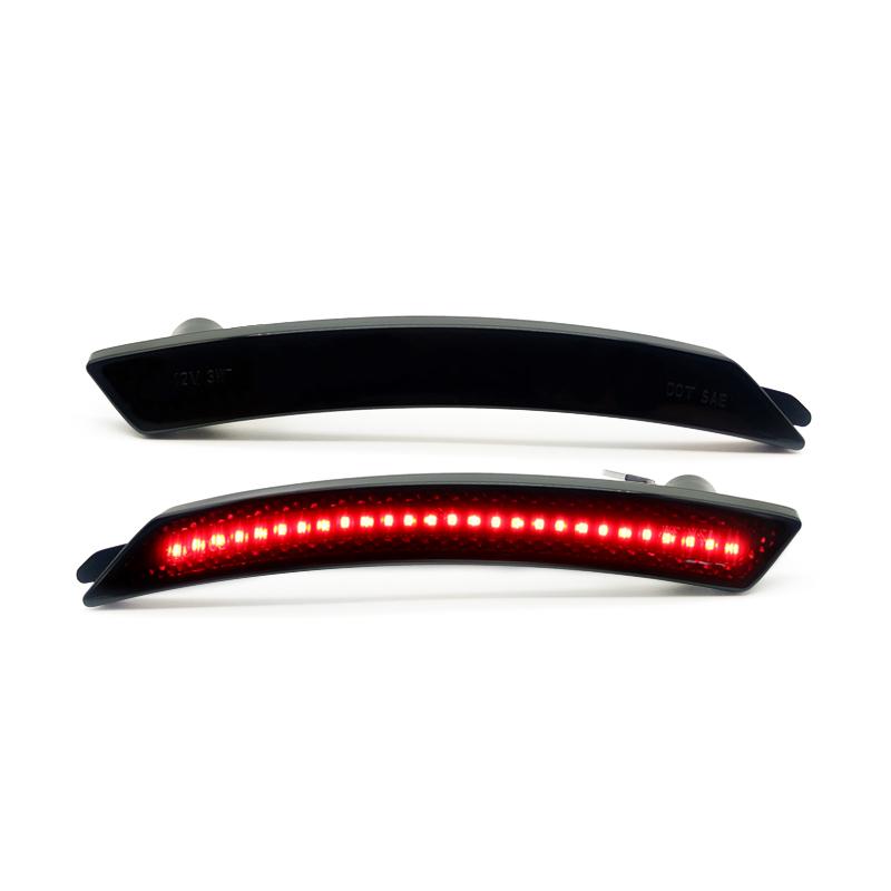 

For Mini Cooper R55 R56 R57 R58 R59 R60 R61 Smoked Lens LED Side Marker Lamp Amber Front Red Rear Side Fender Lights