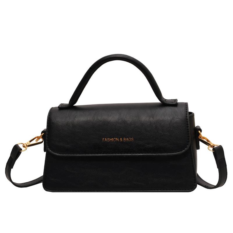 2025 spring new models this year popular fashion texture versatile handbag shoulder messenger bag small square bag women