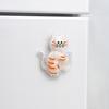 Cat Whiskers Holder Refrigerator Magnet, Transparent Cat Furs Keepsake Vase Fridge Magnet, Pet Memorial Decoration for Home, Kitchen