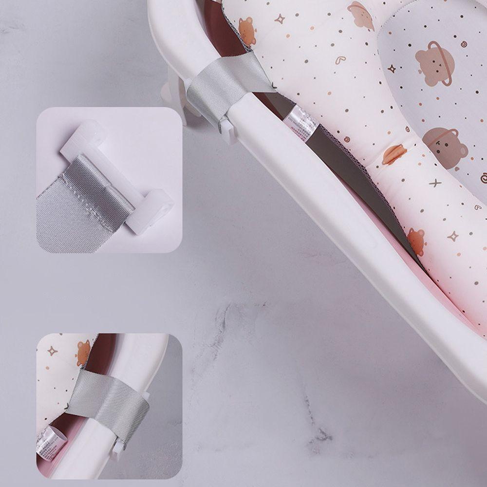 Bear Anti-Slip Security Infant Bathtub Pad Baby Bath Cushion Newborn Bath Seat Shower Support Mat