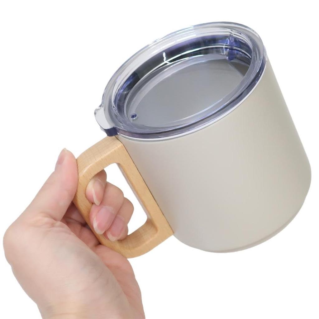 Choju Giga x ToraRin Stainless Steel Mug with Brown Lid,