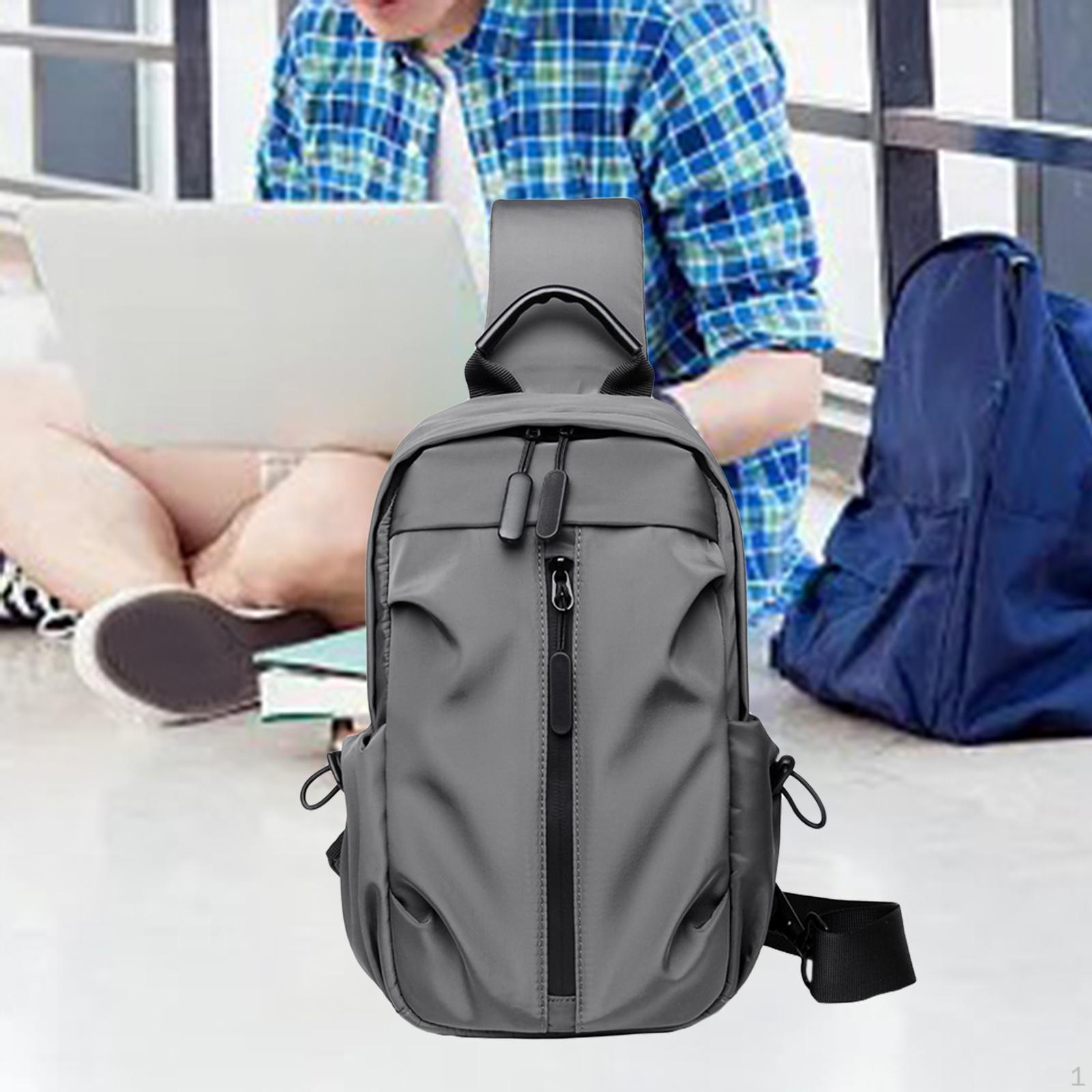 

Мужская нагрудная сумка-тоут многофункциональная через плечо для велоспорта, рыбалки