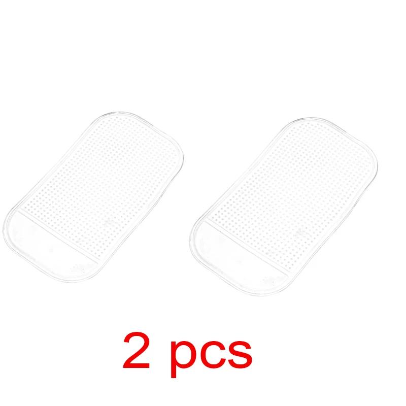 Tablero de Coche Almohadilla Antideslizante de Silicona Soporte para Llaves Gafas Teléfono Alfombrilla de Almacenamiento Interior de Coche Almohadilla Pegajosa Antideslizante Soporte para Teléfono