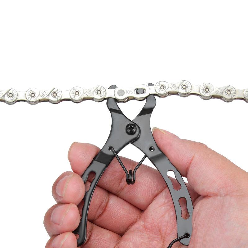 Mini Bicycle Chain Buckle Pliers Potable Mtb Bike Chain Quick Release Magic Link Clamp Removal Install Plier Cycling Repair Tool