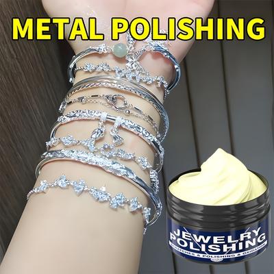 Hochwertige Schmuckpoliercreme - Geeignet für die Aufarbeitung und Pflege von Schmuck, tägliche Pflege, um Schmuck glänzend und lu