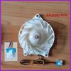 EAU64824806 Kühlschrank Verdampferlüftermotor Kompatibel mit LG Kühlschrank 12V 1A Gleichstrom Lüftermotor Ersatz Z40E12MS1A0-57K06