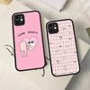 Ketnipz Cartoon Phone Case For IPhone 16 15 14 11 12 13 Pro Max Plus 12 XS Max Back Cover Matte Case