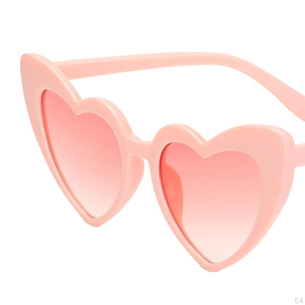 Heart Shaped Sunglasses Creative Sun Glasses for Dress Up Accessory Outdoor