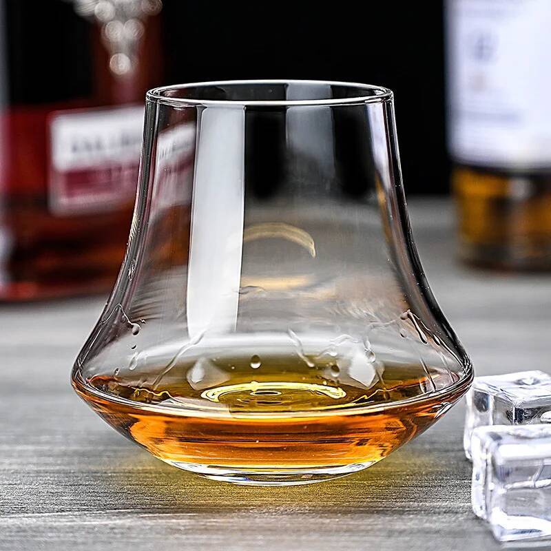 2 Stück breite Bauch-Whisky-Verkostungs-Nosing-Gläser Australien Aroma sammeln Kristall-Weinglas Whisky-Tumbler Chivas Spirituosen-Glasbecher