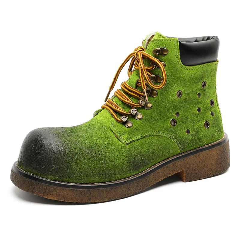 Nowe Męskie Buty Wysokie Cholewki Wysokiej Jakości Buty Męskie Modne Fajne Buty Męskie Wysokie Cholewki Buty Projektanckie Męskie Buty Motocyklowe Botas Hombre