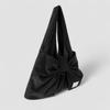 Atil Studio Corduroy Dewey Ribbon Hobo Shoulder And Crossbody Bag _ [Black]