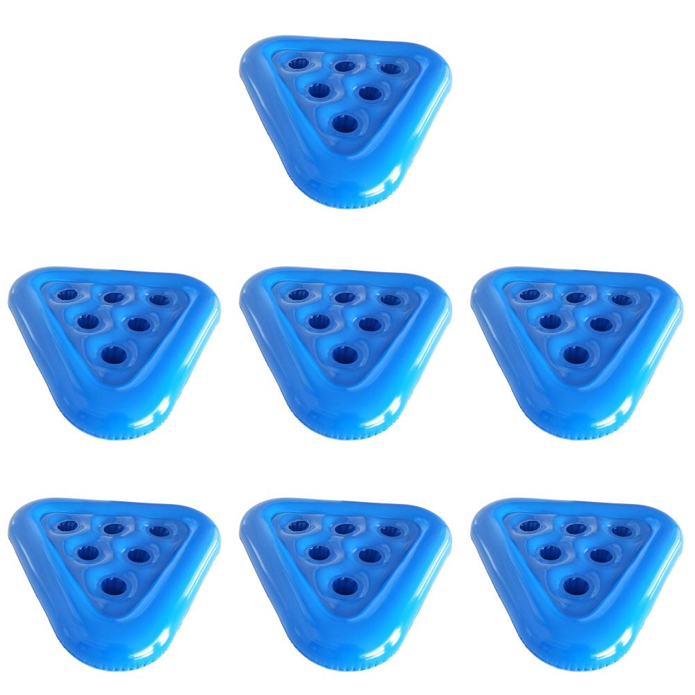 

FE# Плавающий надувной треугольный держатель для стаканов для бассейна, барный столик