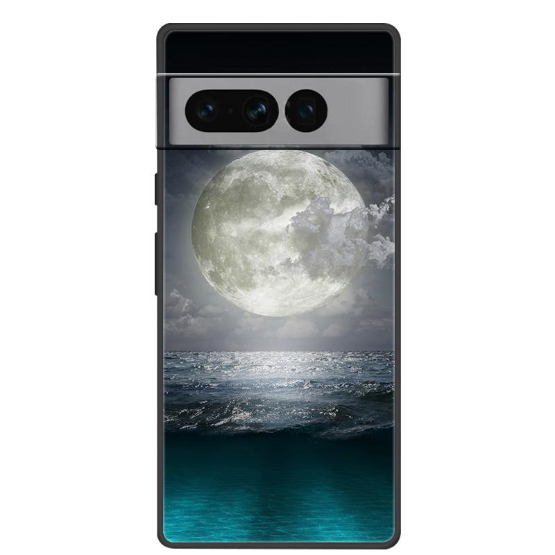 For Google Pixel 7 Pro Case Soft Black Silicone Bumper Butterfly Phone Cover for Googe Pixel7 7Pro Pixel7Pro Cases Fundas Coque