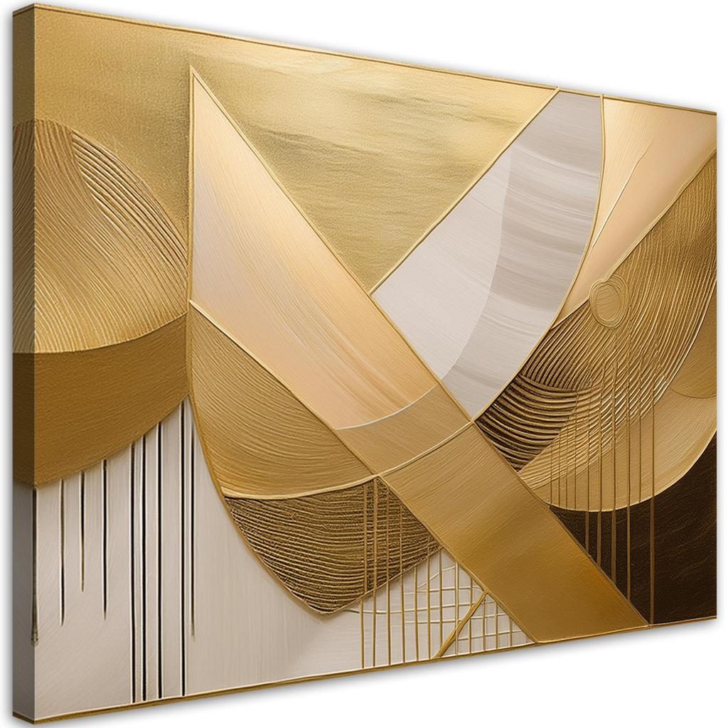 Canvas Print, Geometric Shapes 3D