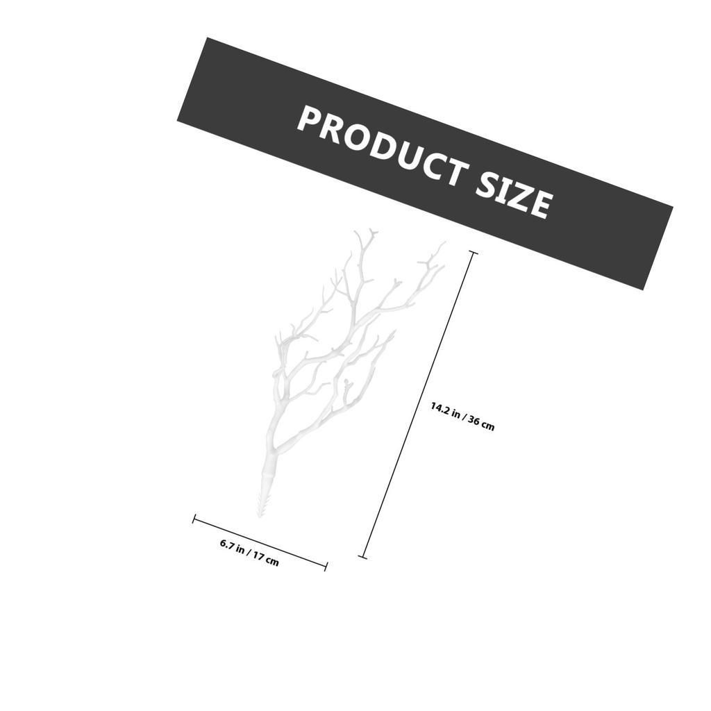 3Pcs DIY Antler Headwear Creative Premium Plastic Hairband Supplies for Party Halloween Decor Simulation Coral Branch Craft