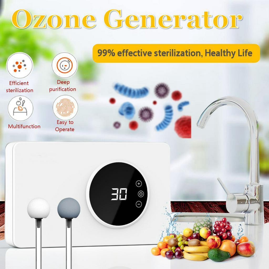 11W Household Multifunctional Ozone Disinfection Machine Fruit Vegetable-Sterilizer Air Purifier-Sterilizer Timer Ozone EU/US Plug