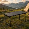 Folding Outdoor Table Sturdy for Picnics, Tailgating