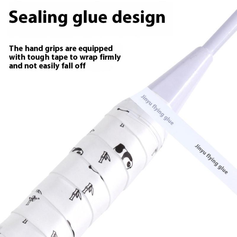 1 ks Kreslený Dizajn Tenisový Overgrip Nárazuvzdorný Pot-Absorbujúci Protišmykový PU Rukoväť Grip Páska Pre Tenisové/Bedmintonové/Skvošové Rakety