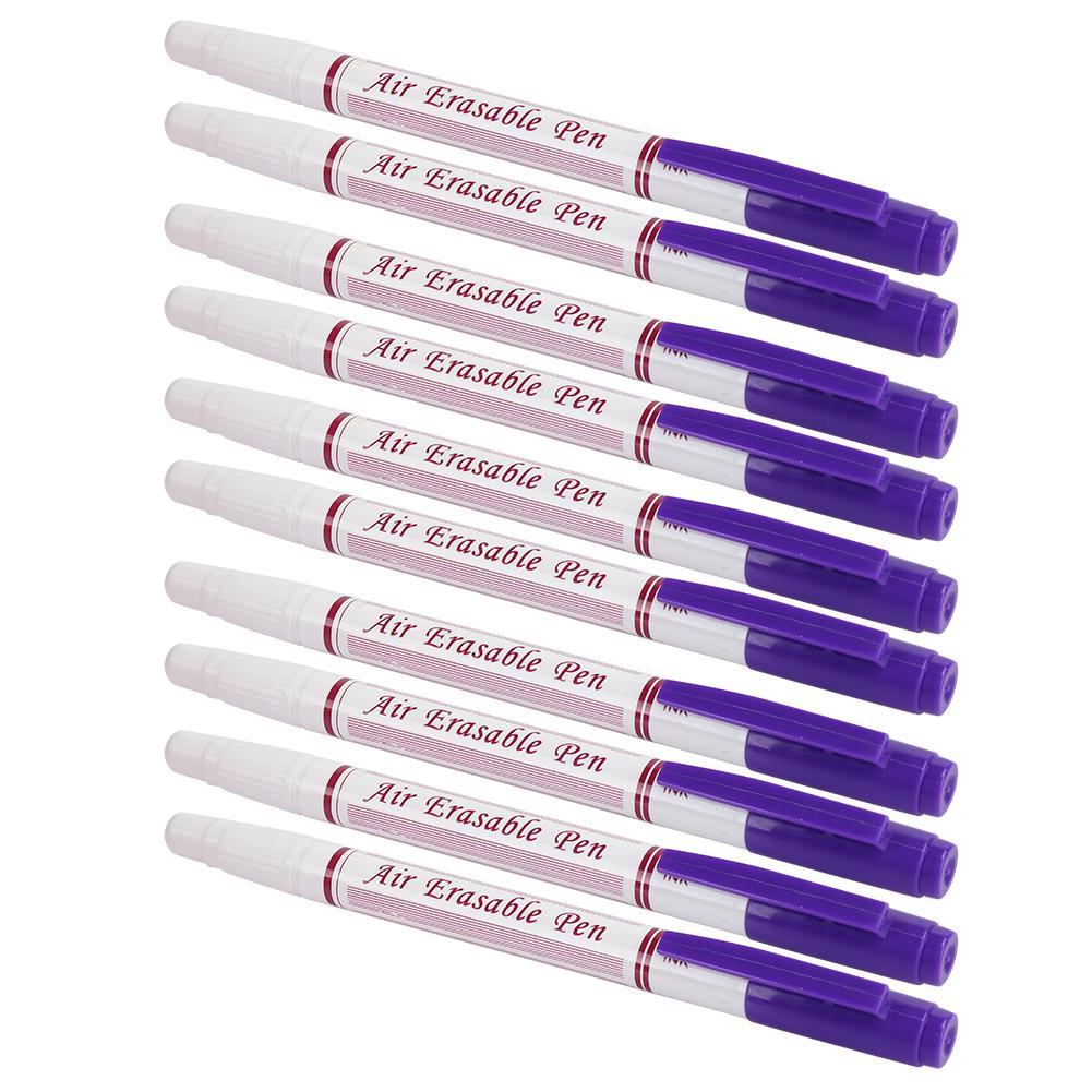 10pcs Double Head Water Erasable Pen Fabric Marker Tailoring Tool Accessories