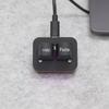 Mini Black & White Custom Shortcut Keyboard - One-Key, Hot-Swappable, with Lights