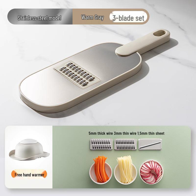 Multi-Functional Vegetable Slicer & Grater: Potato, Radish, Cucumber Peeler Tool