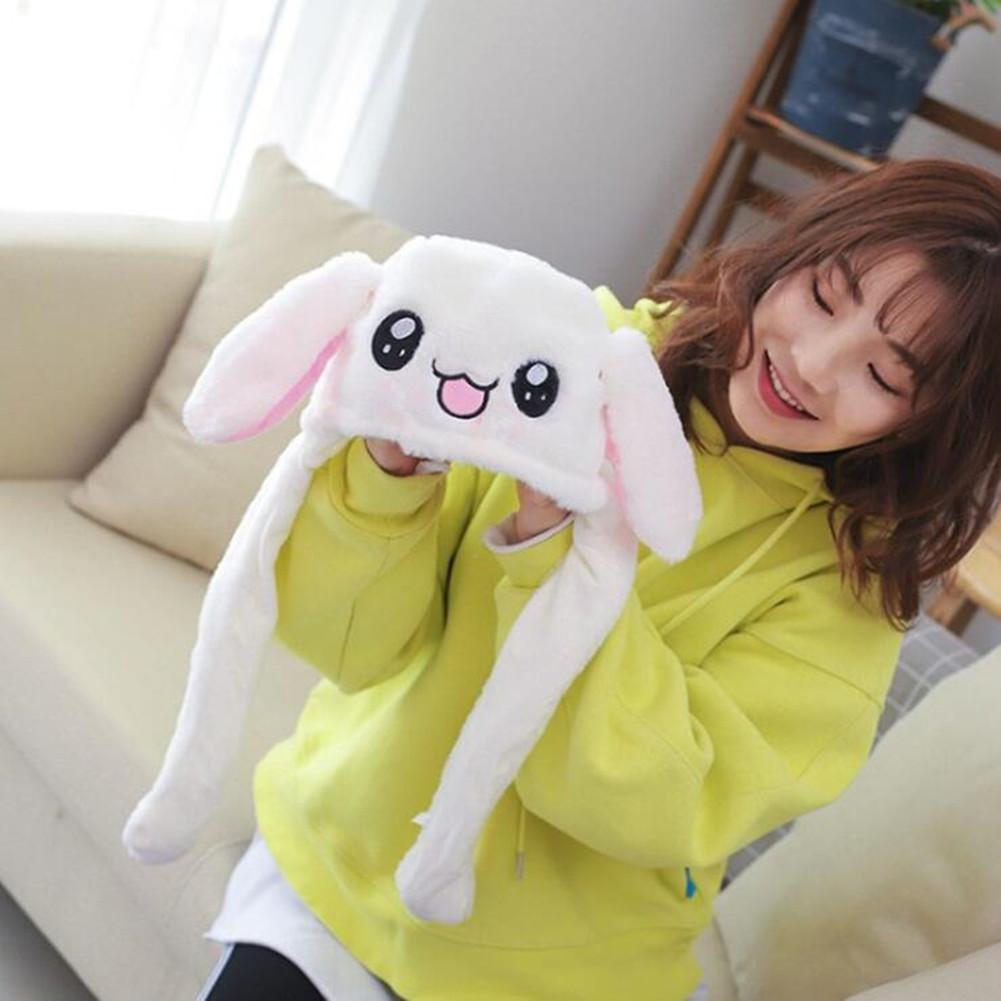 Cute Cartoon Dance Ears Rabbit Winter Warm Beanie Hat